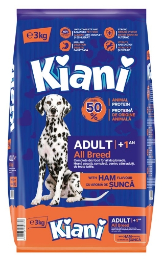 KIANI Adult All Breed with HAM FLAVOUR  (+1year)